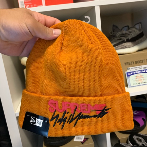 Yohji Yamamoto Supreme Beanie Supreme Yohji Yamamoto Beanie Black